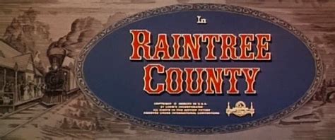 Cinema Delirium Raintree County 1957