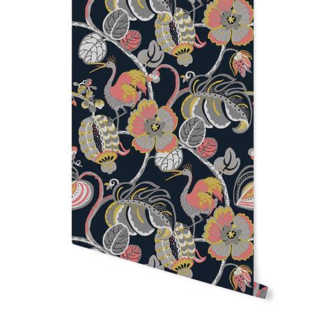 Tempaper And Co Tropical Fete Removable Wallpaper 2modern