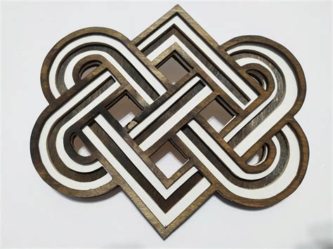 2 Connected Hearts Celtic Knot K011 Scroll Saw Pattern Etsy