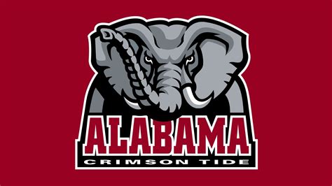 Alabama football elephant logo, hd png download. Alabama Crimson Tide Logo Wallpapers - WallpaperBoat