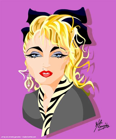 Madonna Famous People As Caricatures Pinterest