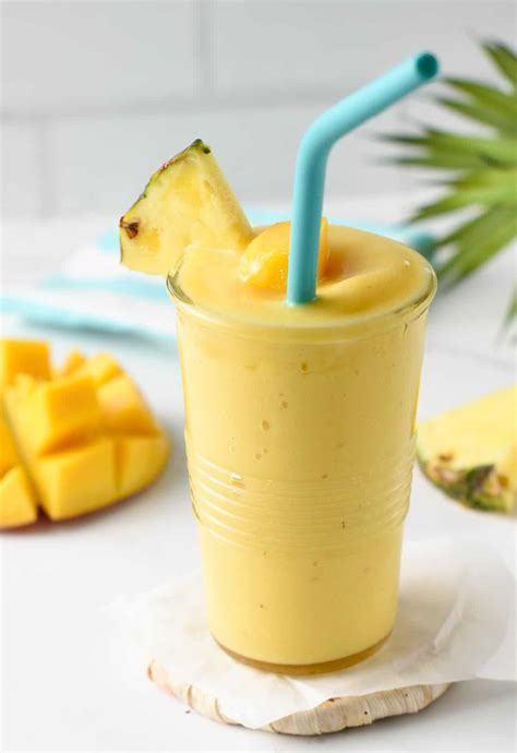 Mango Pineapple Smoothie The Conscious Plant Kitchen