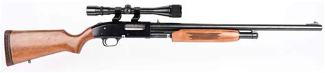 Lot Mossberg 500a 12 Ga Rifled Slug Gun With Scope