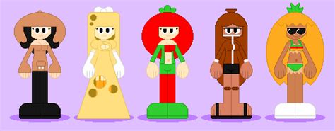 Minus8 Pizza Tower Toppin Girls By Sporevideos3 On Deviantart