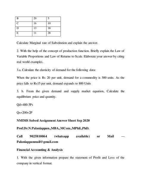Nmims Solved Assignment Answer Sheet Sep 2020 Call 9025810064