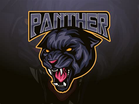 Panther Mascot Logo By Angga Agustiya On Dribbble