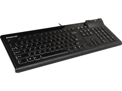 Refurbished Iogear Gkbsr201 Black 104 Normal Keys Usb Wired Standard