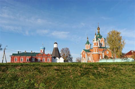 Ancient Religious Buildings In The Brusensky Monastery In Kolomna