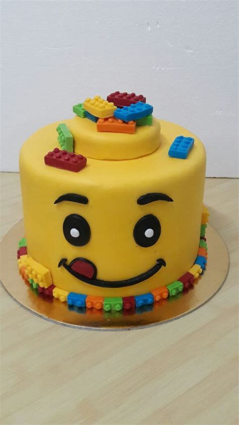 Lego Cake Lego Birthday Cake 6th Birthday Cakes Lego Cake