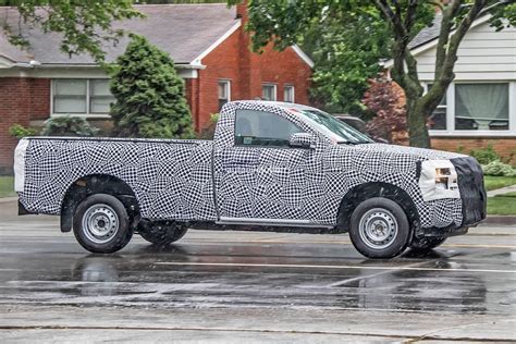 2023 Ford Ranger Single Cab Spied Stateside Work Truck Features