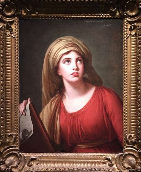 Emma Hamilton par Elisabeth Vigée Lebrun 1792 Portrait peinture