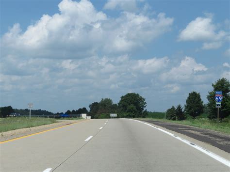 Michigan Interstate 69 Northboundeastbound Cross Country Roads