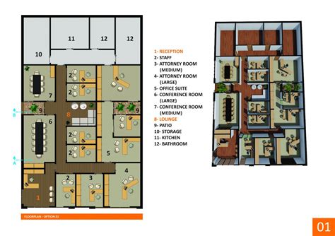 Design Project For New Floorplan For Law Office In United States Arcbazar