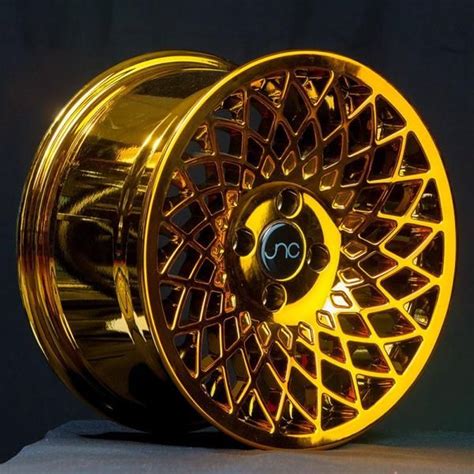 Jnc043 Platinum Gold Wheel Rims Rims For Cars Rims