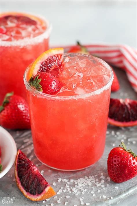 Strawberry Margarita Celebrating Sweets
