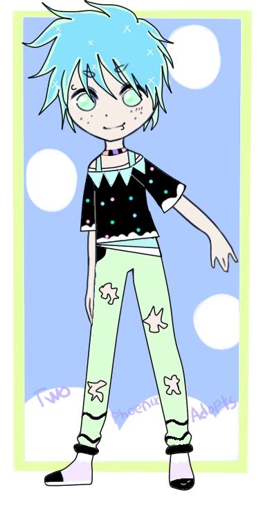 Closed Pastel Goth Boy Auction By Twophoenixadopts On Deviantart