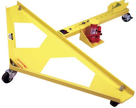 Snow Plow Cart Plow Dolly Quick Mount Plow Cart For Boss V Snow Plow