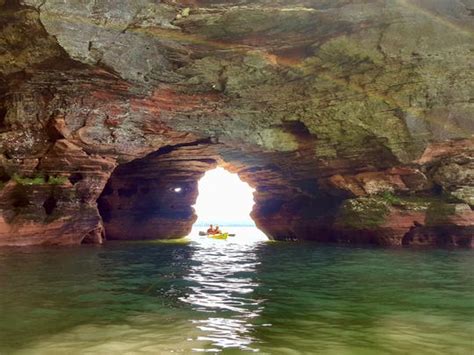 Kayaking The Apostle Islands Mainland Sea Caves