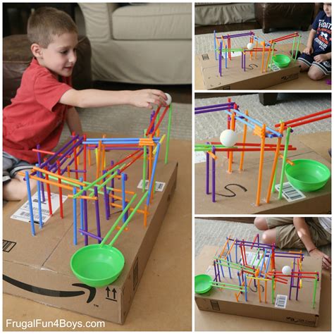 Grade schoolers are surprisingly adept at stem activities, if given the chance. STEM Challenge for Kids: Build a Straw Roller Coaster