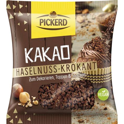 Kuchendeko Kakao Haselnuss Krokant Von Pickerd Globus