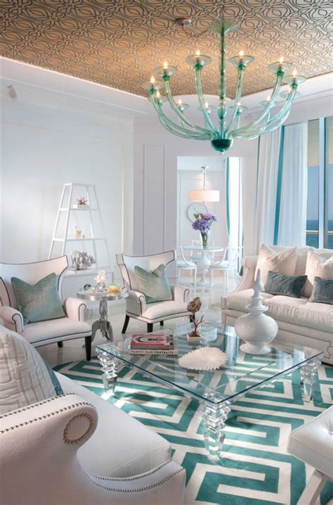 15 Scrumptious Turquoise Living Room Ideas Home Design Lover