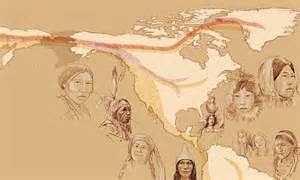 The First Americans Humans Arrived In Three Great Migrations Across Land Bridge From Siberia
