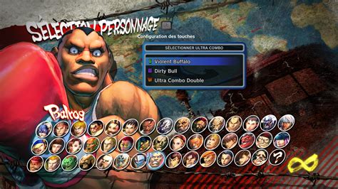 Select Character Ultra Street Fighter Iv Interface In Game