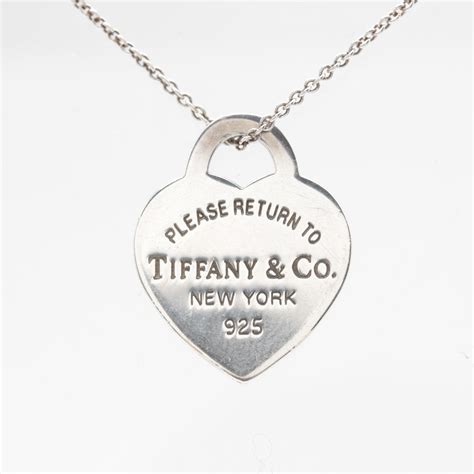 Tiffany And Co Return To Tiffany Collection Sterling Silver Heart