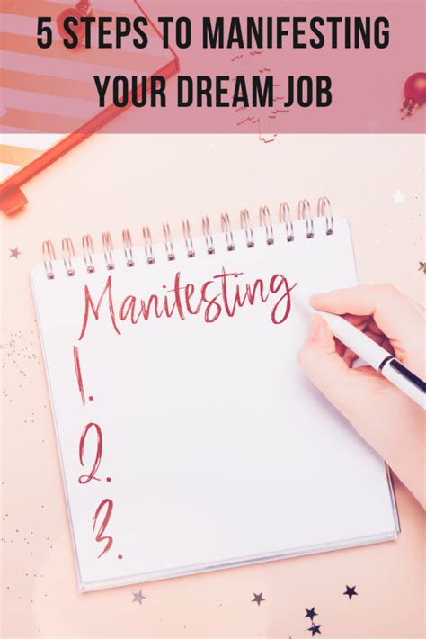 5 Steps To Manifesting Your Dream Job Moments With Mandi