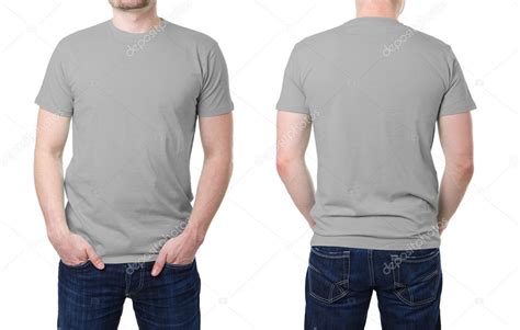 Gray T Shirt Mockup