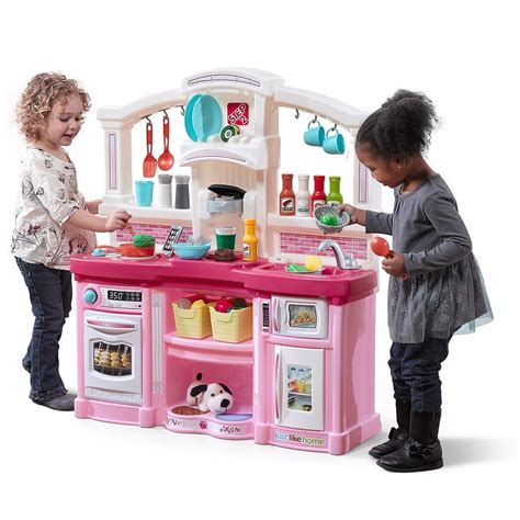 Play Kitchen Set For Girls Pretend Play Fun Realistic Dishes Just Like