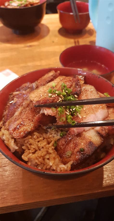 The Best Pork Donburi Is In This Place Called Wakagalico In Kanda R Tokyo