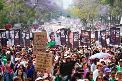 de monterrey a yucatán mujeres protestan en méxico en el 8m