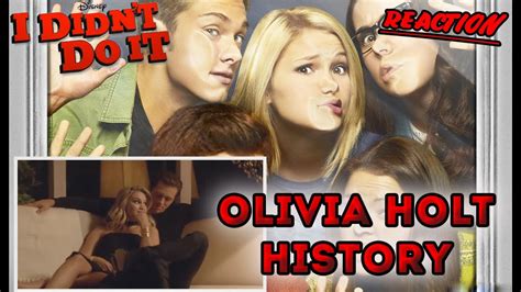 Olivia Holt History Music Video Disney Reaction Youtube