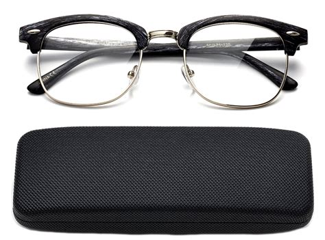 High Quality Fashion Reading Glasses For Men Retro Vintage Reading Glasses Horn Rimmed Half