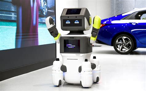 Hyundai Launches Dal E A Highly Advanced Customer Service Robot