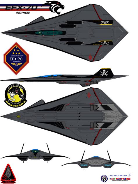 Lockheed Efx 70 Panther 2 Jolly Rogers By Bagera3005 On Deviantart