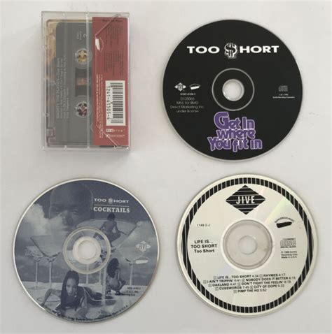 Too Short Shorty The Player Cassette Tape Rare Bay Area Raphip Hop