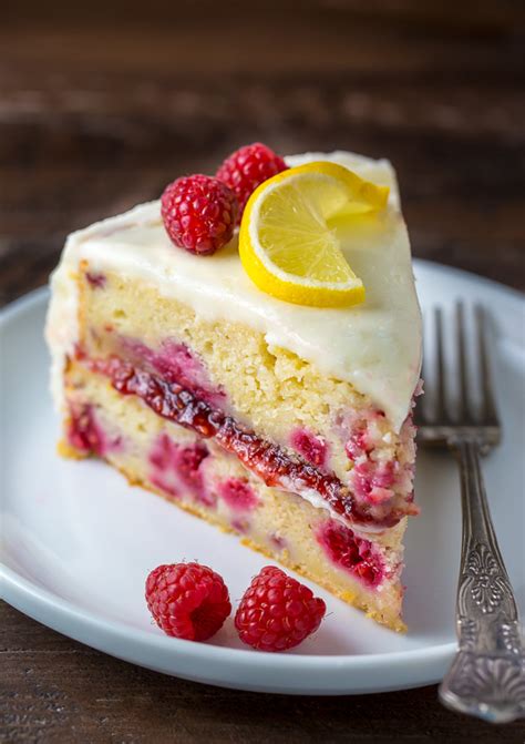 Lemon Raspberry Cake Baker By Nature