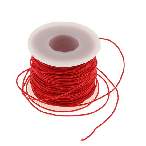 40/50 Meters Round Elastic Stretch Cord Thread String For Necklace ...