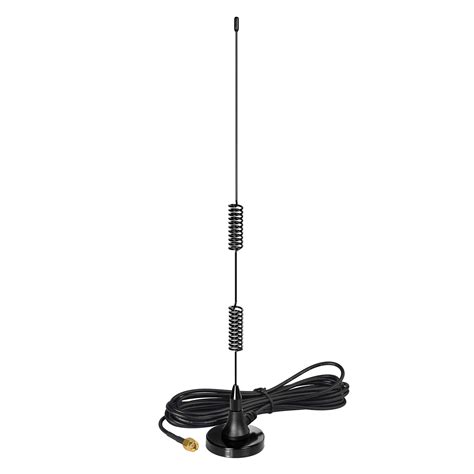 Buy Bingfu Dual Band Vhf Uhf 136 174mhz 400 470mhz Ham Radio Magnetic Base Antenna Handheld Two