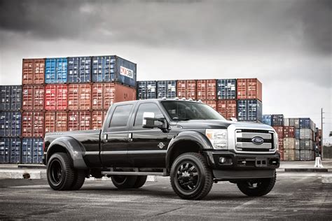 Exclusive Motoring Ford F350 Platinum Dually On American Force Wheels