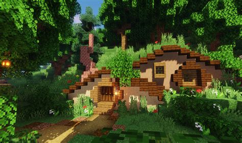Minecraft Small House Telegraph