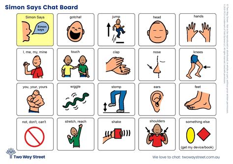 Free Simon Says Chat Board Two Way Street Online