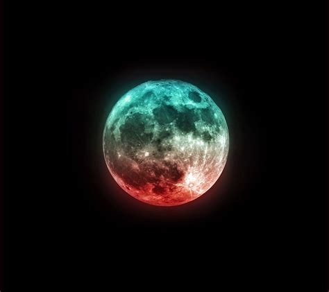 Colorful Moon Wallpapers Wallpaper Cave