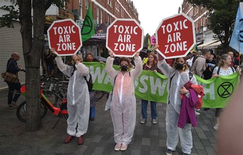 Extinction Rebellion Take To Wandsworth Streets To Protest Councils