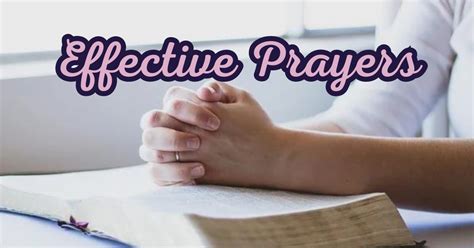 Effective Prayers Bible Verses For Me