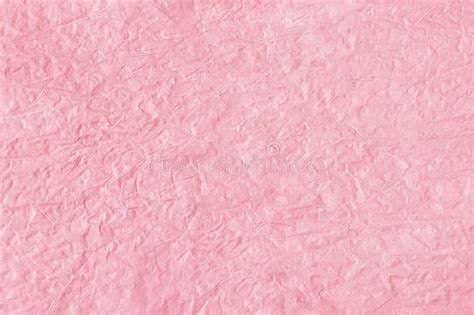 Pink Background Crumpled Paper Texture Stock Image Image Of Natural