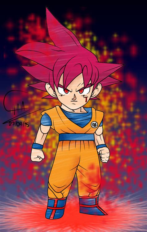 Goku Ssj Dios By Sonic107 On Deviantart
