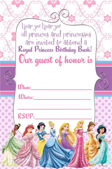 Princess Themed Baby Shower Ideas Free Printable Baby Shower